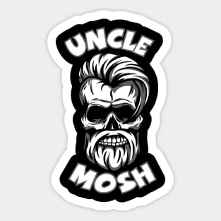 2021 Uncle Mosh Logo Sticker